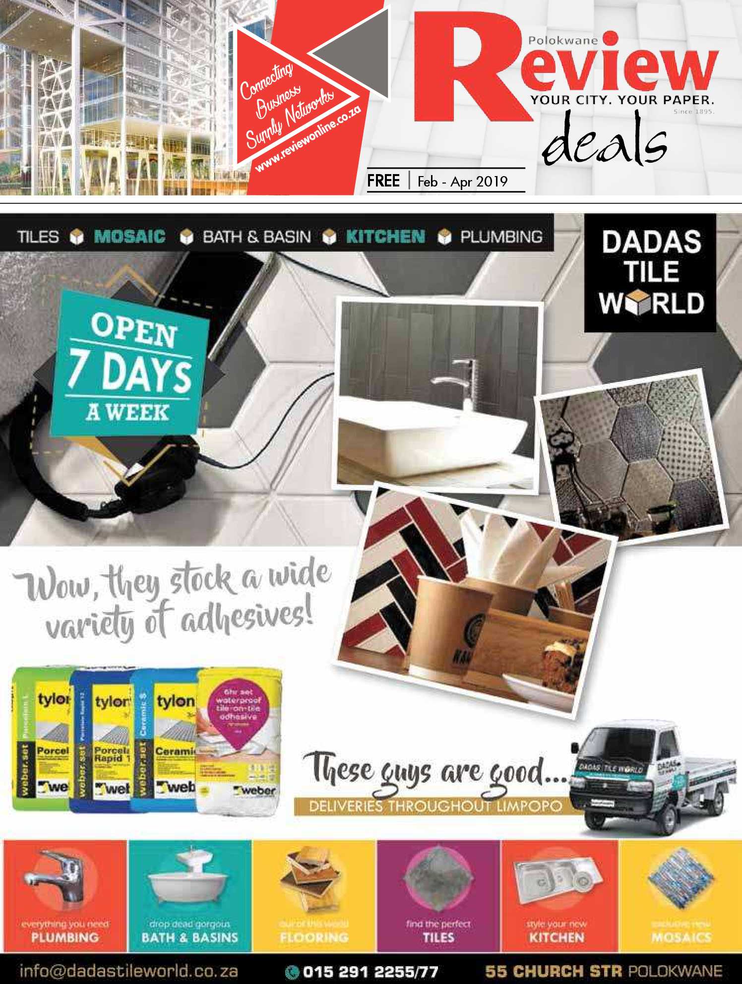 Review Deals February – April 2019 page 1