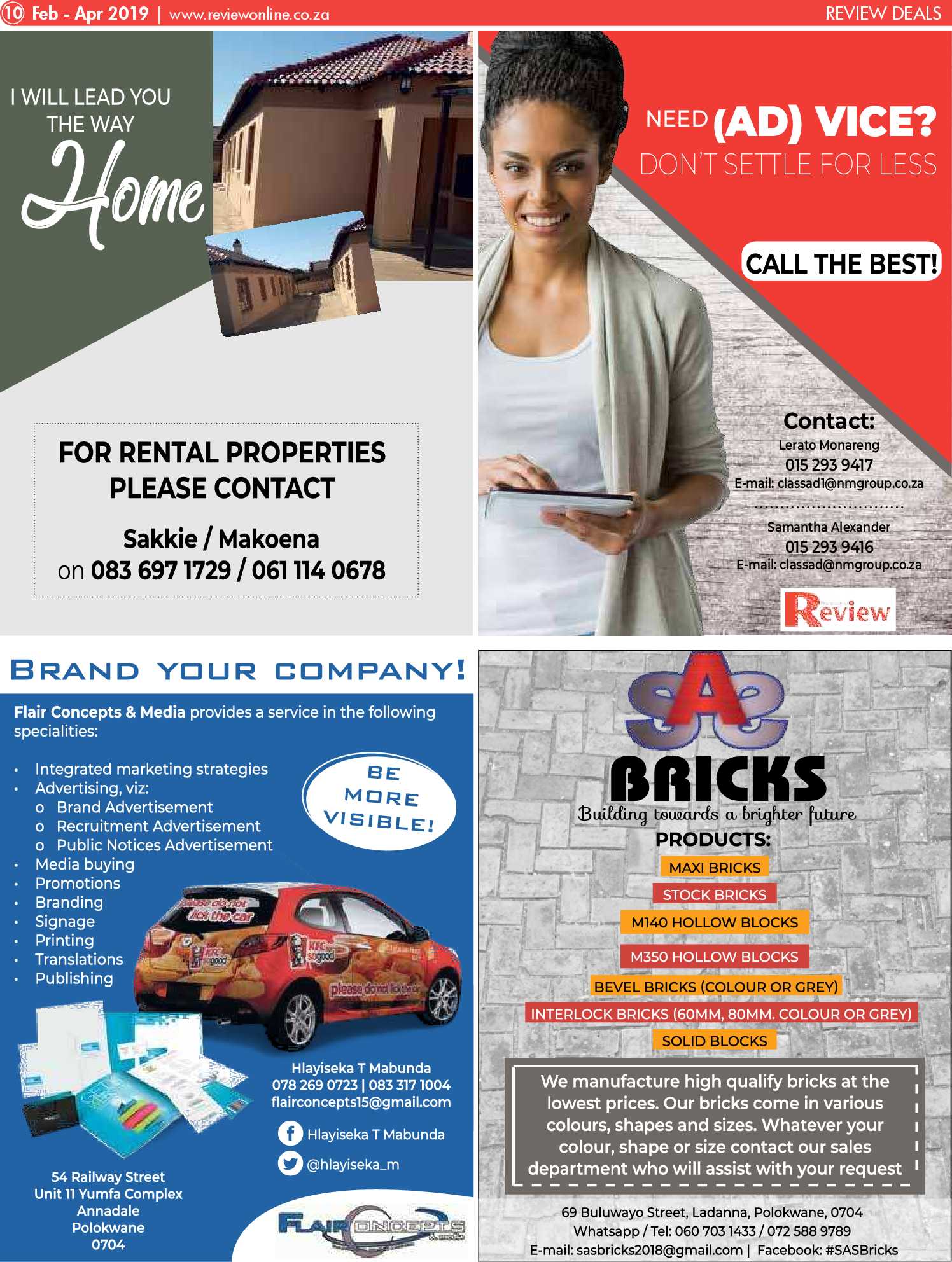Review Deals February – April 2019 page 10