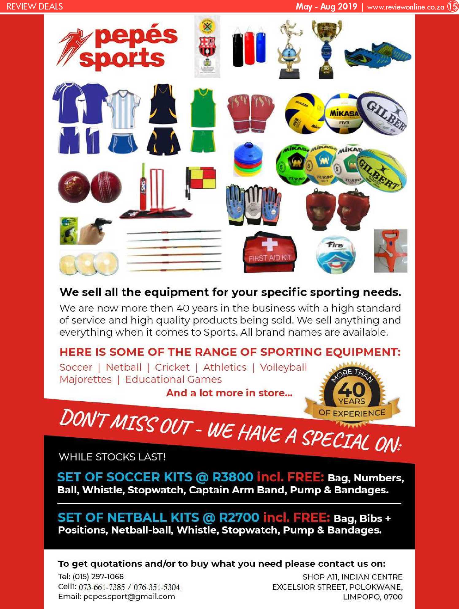 Review Deals May – August 2019 page 15