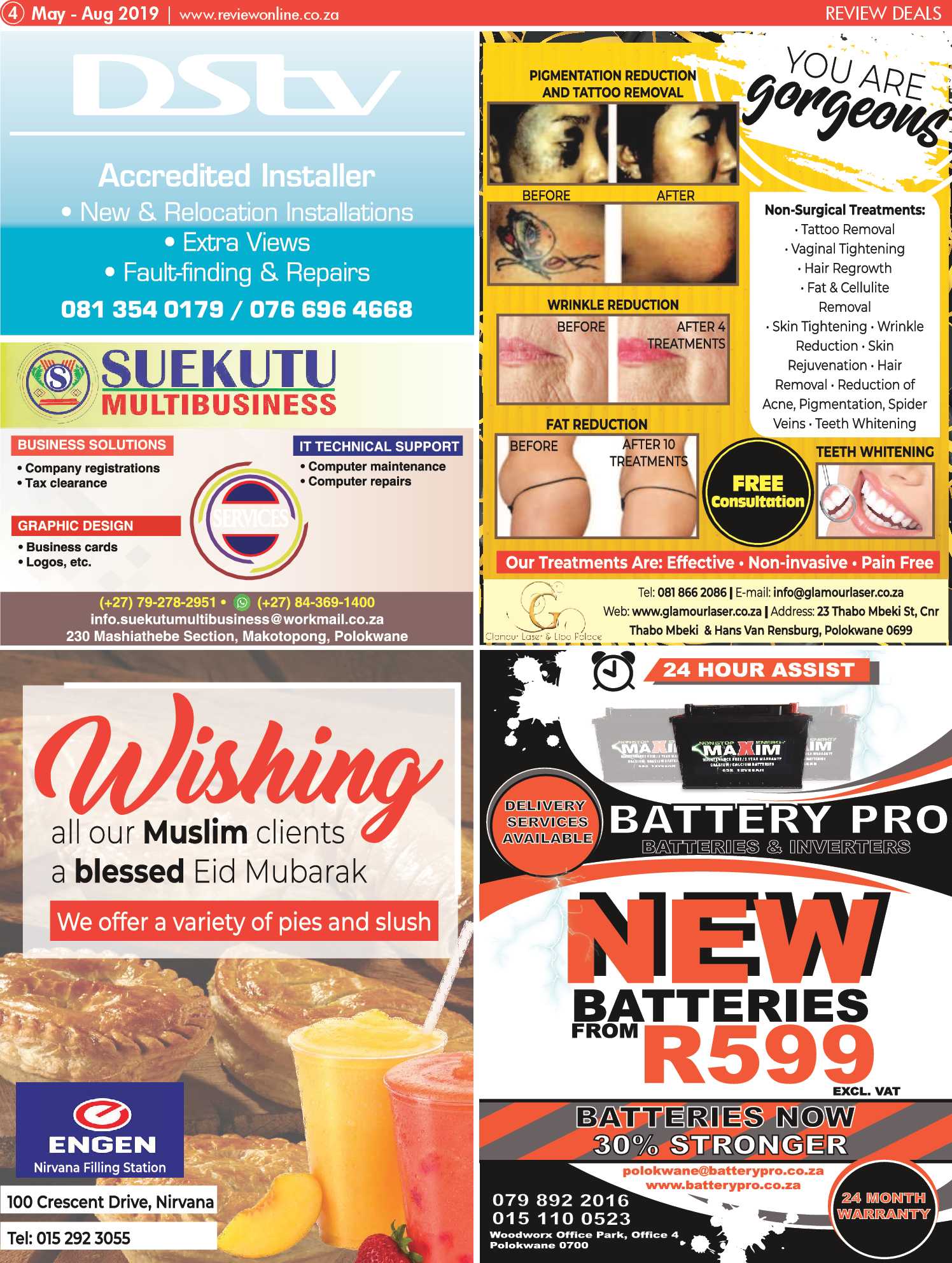 Review Deals May – August 2019 page 4