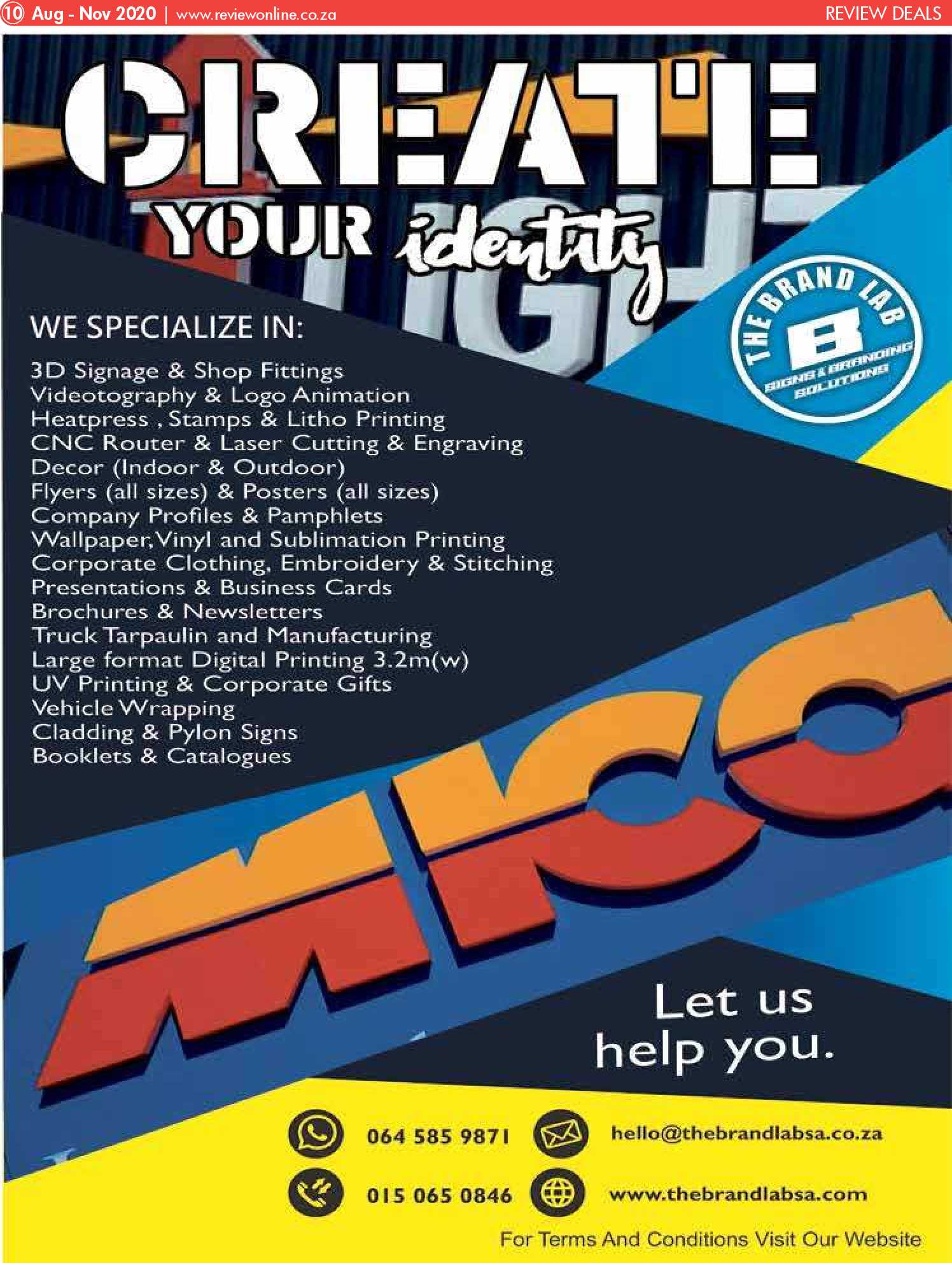 Review Deals August – November 2020 page 10