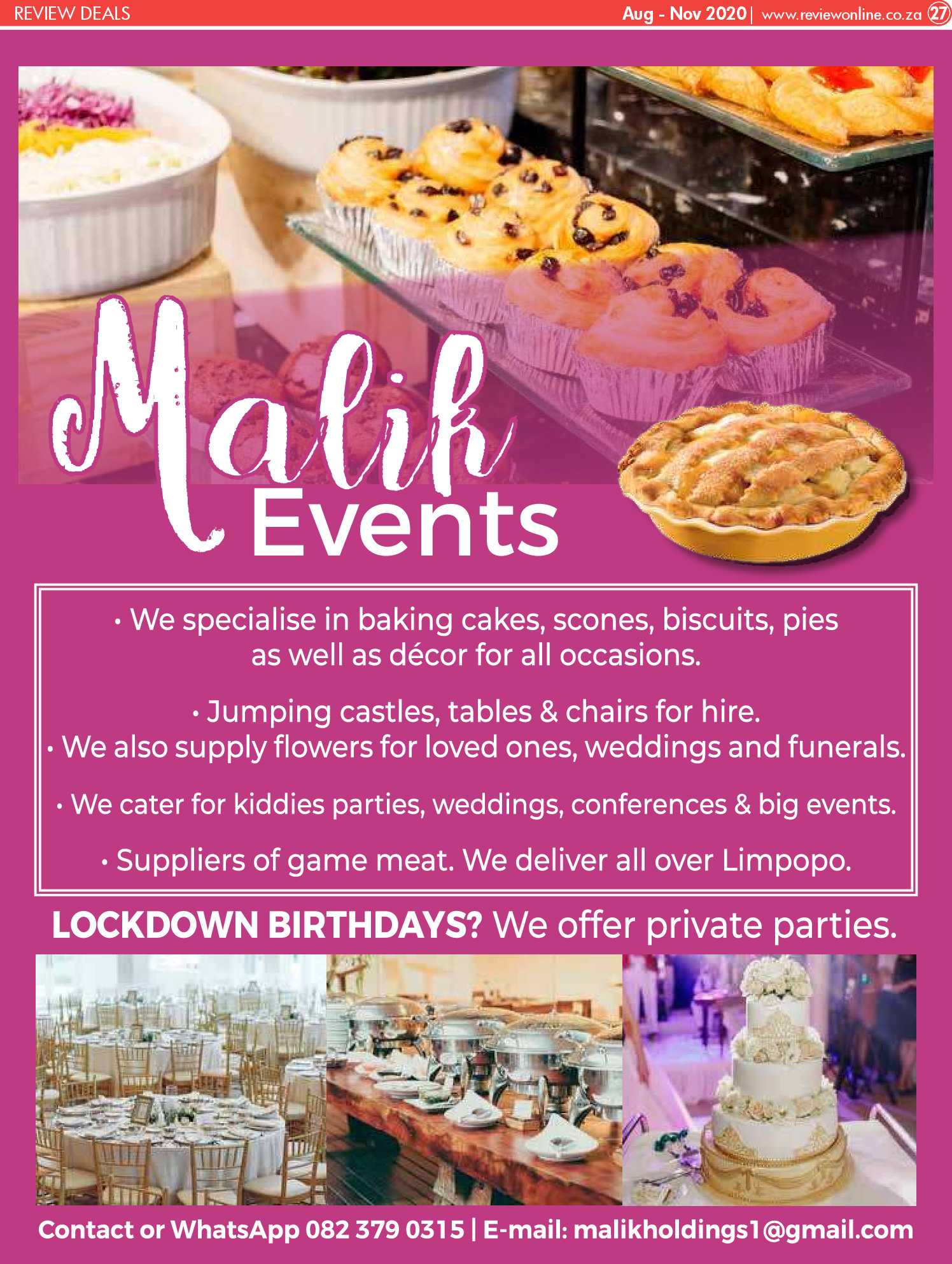 Review Deals August – November 2020 page 27