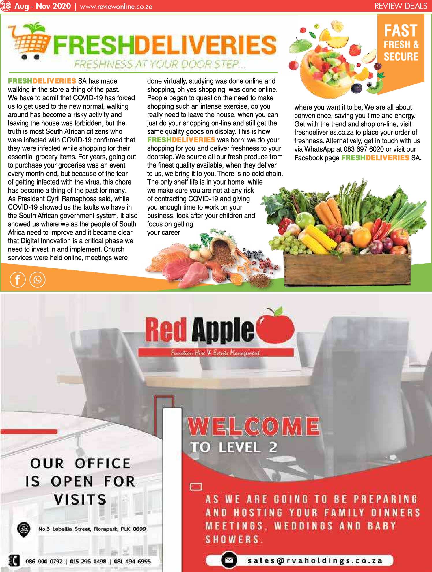 Review Deals August – November 2020 page 28