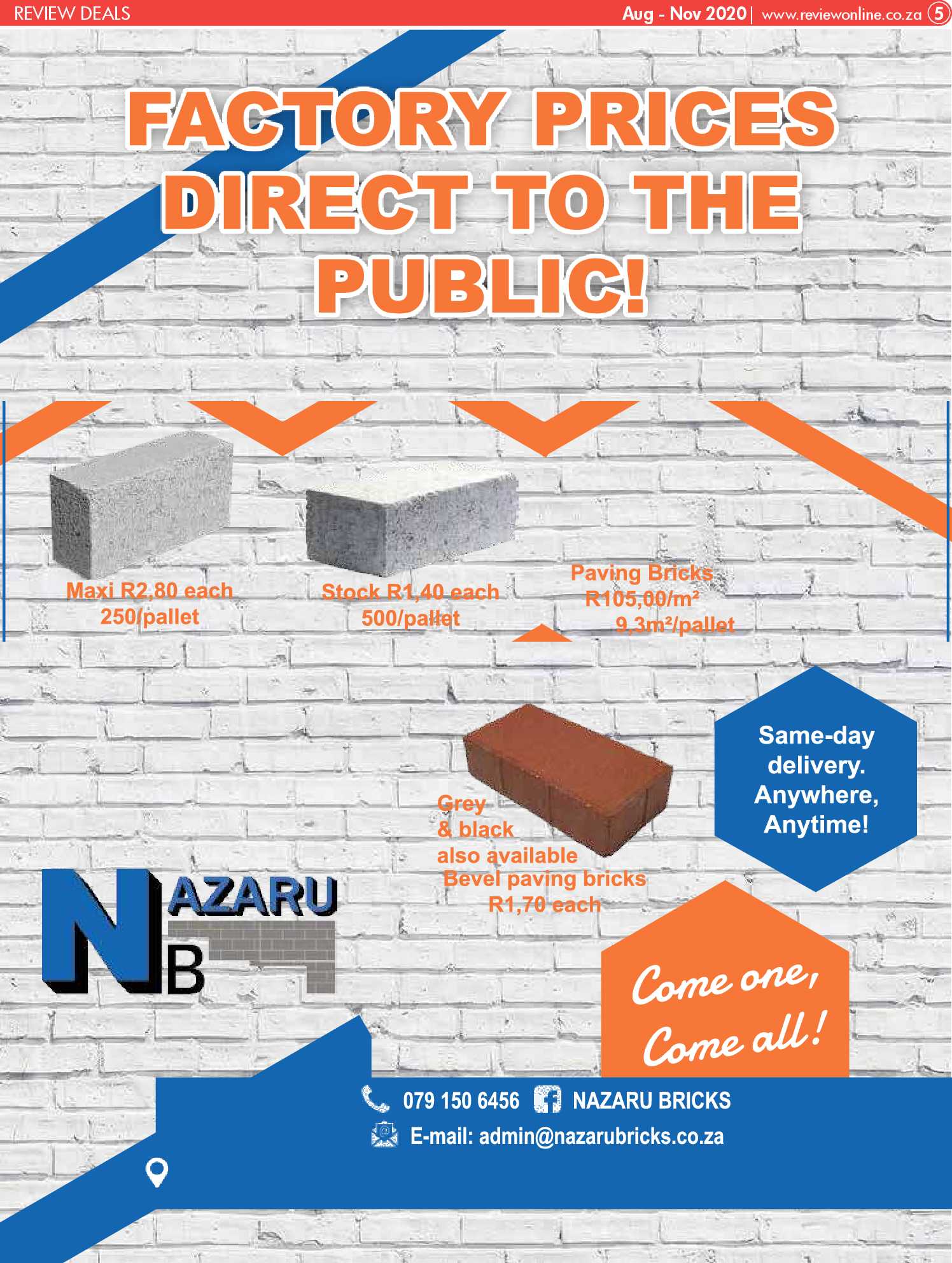 Review Deals August – November 2020 page 5