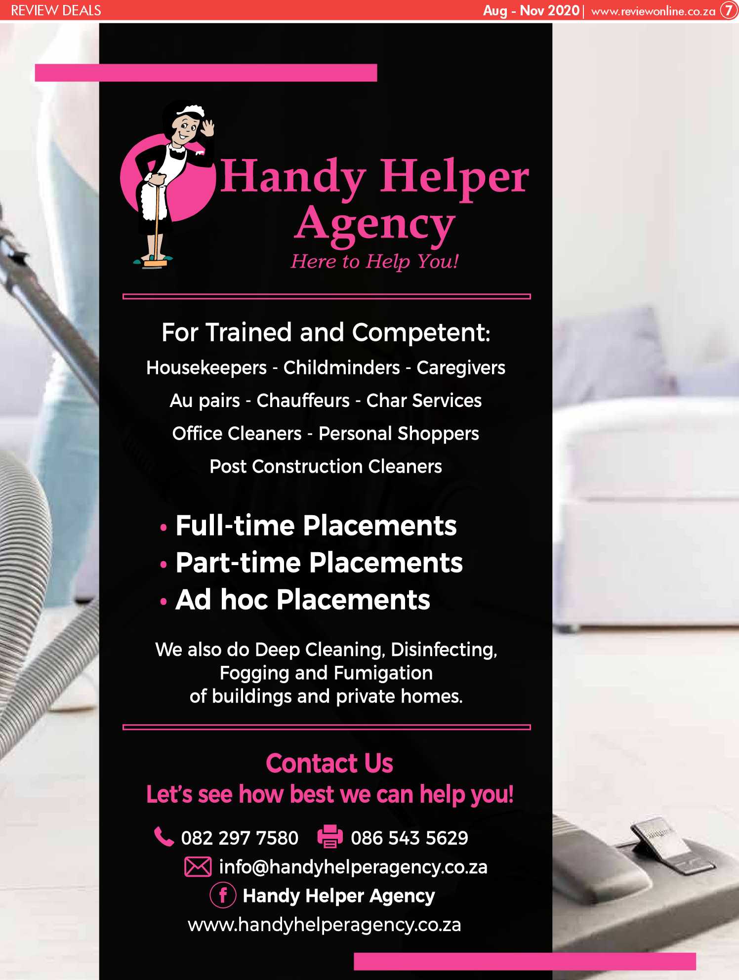 Review Deals August – November 2020 page 7